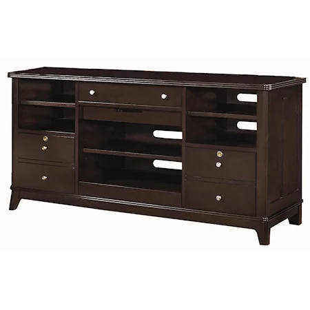 Credenza with 2 Lockable File Drawers